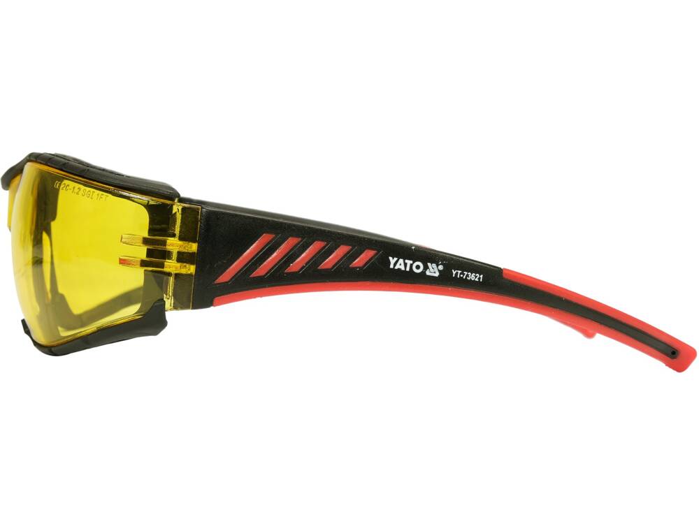 VÉDŐSZEMÜVEG, YATO YT-73621 SÁRGA LENCSE