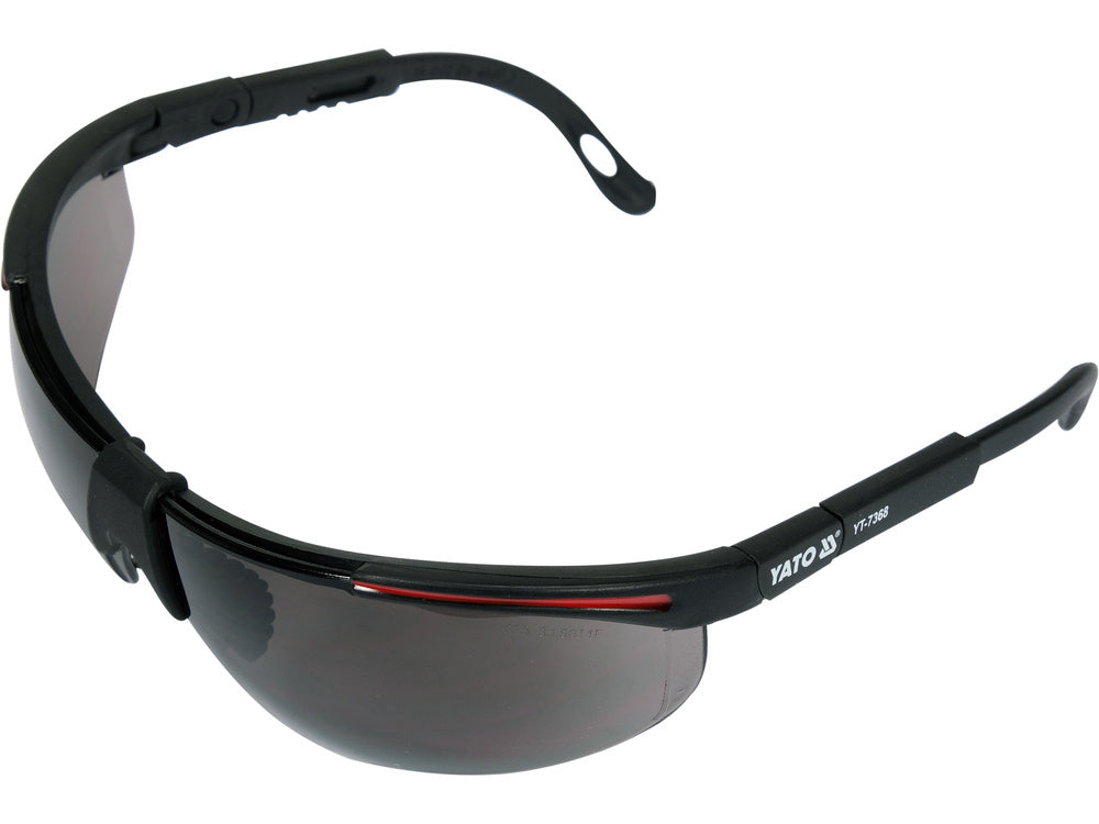 YATO YT-7368 FEKETE LENCSE VÉDŐSZEMÜVEG
