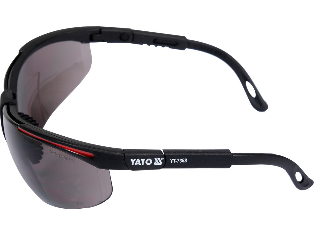 YATO YT-7368 FEKETE LENCSE VÉDŐSZEMÜVEG