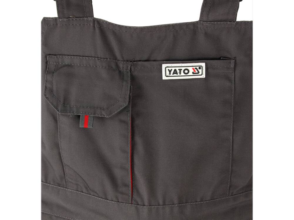 PANTALONI DE LUCRU YATO YT-80290 CU PIEPTAR, DAN, MARIMEA S