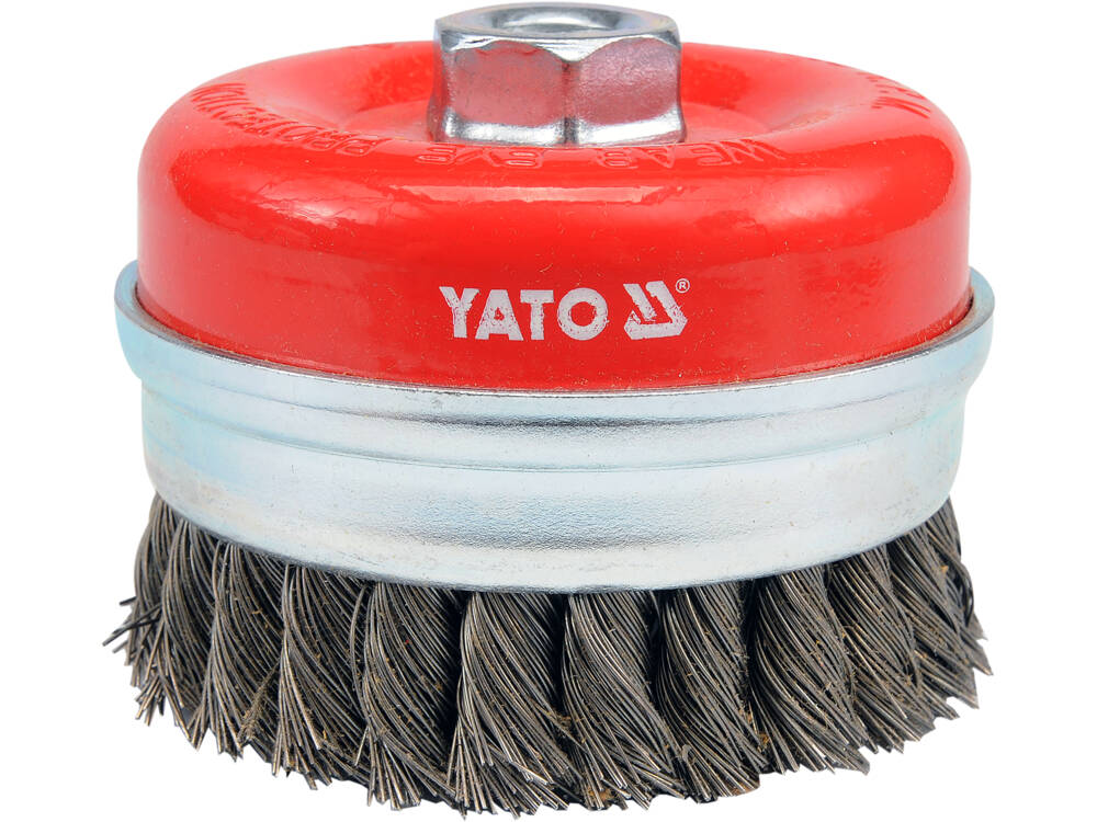 PERIE CUPA 100MM, YATO YT-4769 PRINDERE M14, CU TOROANE DIN SARMA