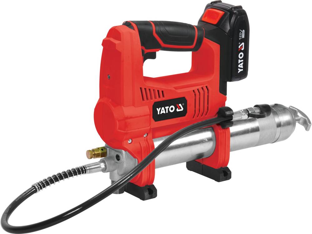 PISTOL DE GRESAT YATO YT-07020 18V, 620BAR , inclus acumulator de 3AH si incarcator inclus