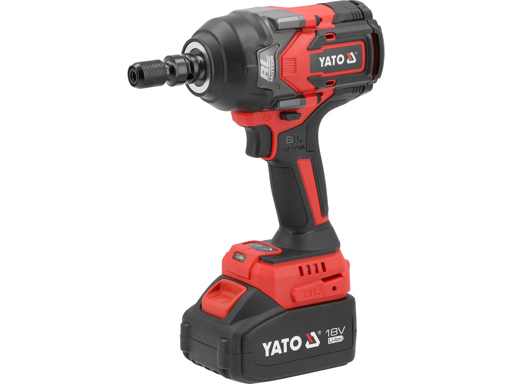 PISTOL DE IMPACT YATO YT-828071 18V 1/2 1200NM, 1X4AH