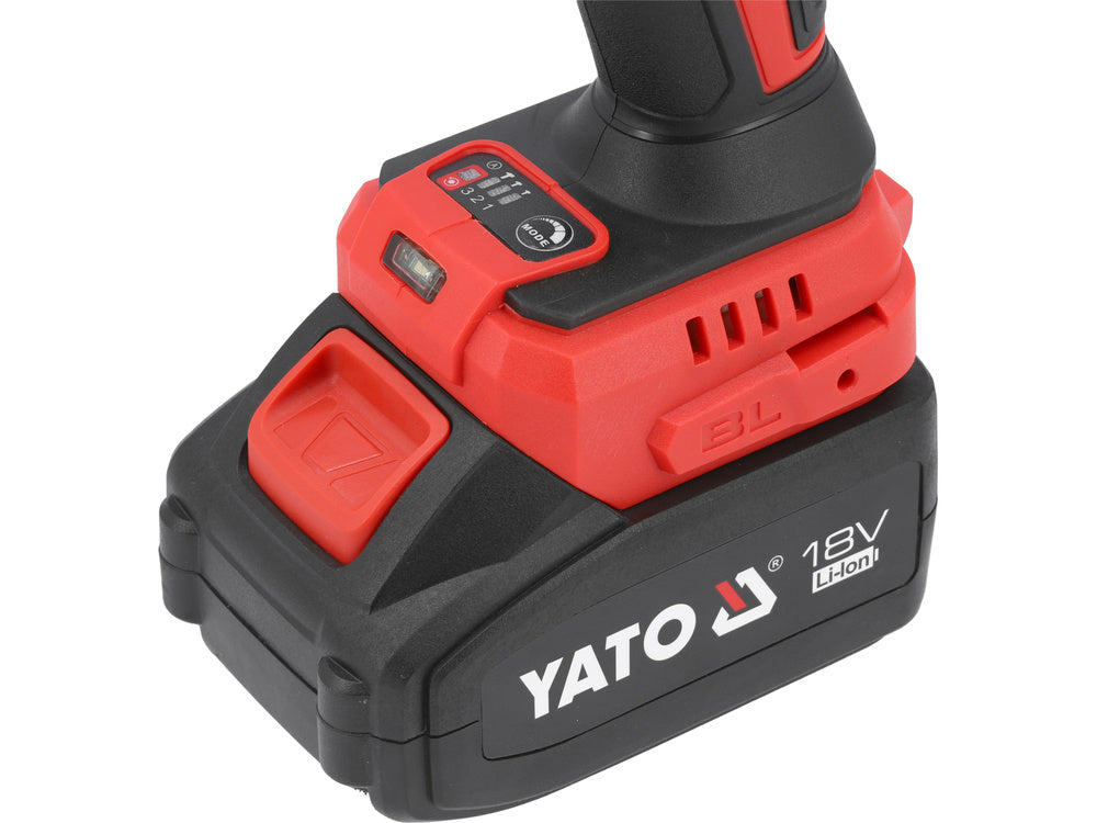 PISTOL DE IMPACT YATO YT-828071 18V 1/2 1200NM, 1X4AH