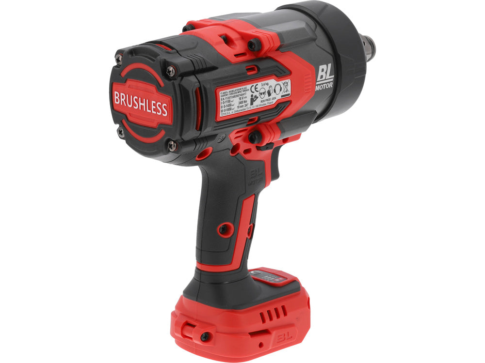 PISTOL DE IMPACT YATO YT-828074 18V 3/4 2400NM, FARA ACUMULATOR