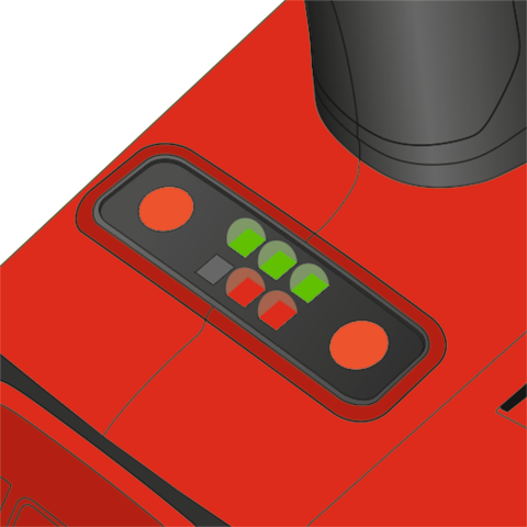 PISTOL DE IMPACT, YATO YT-828061 700NM, 18V, 1/2, FARA ACUMULATOR