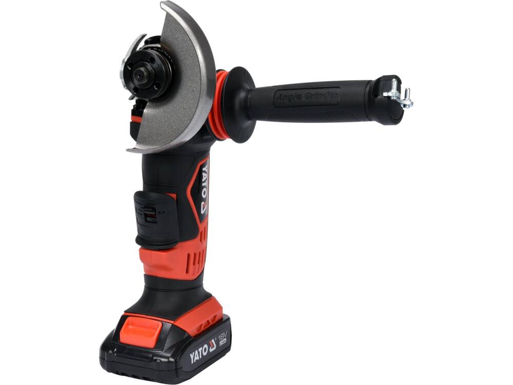 YATO YT-82826 18 V-os, lítium-ion, 125 méteres akkus sarokcsiszoló