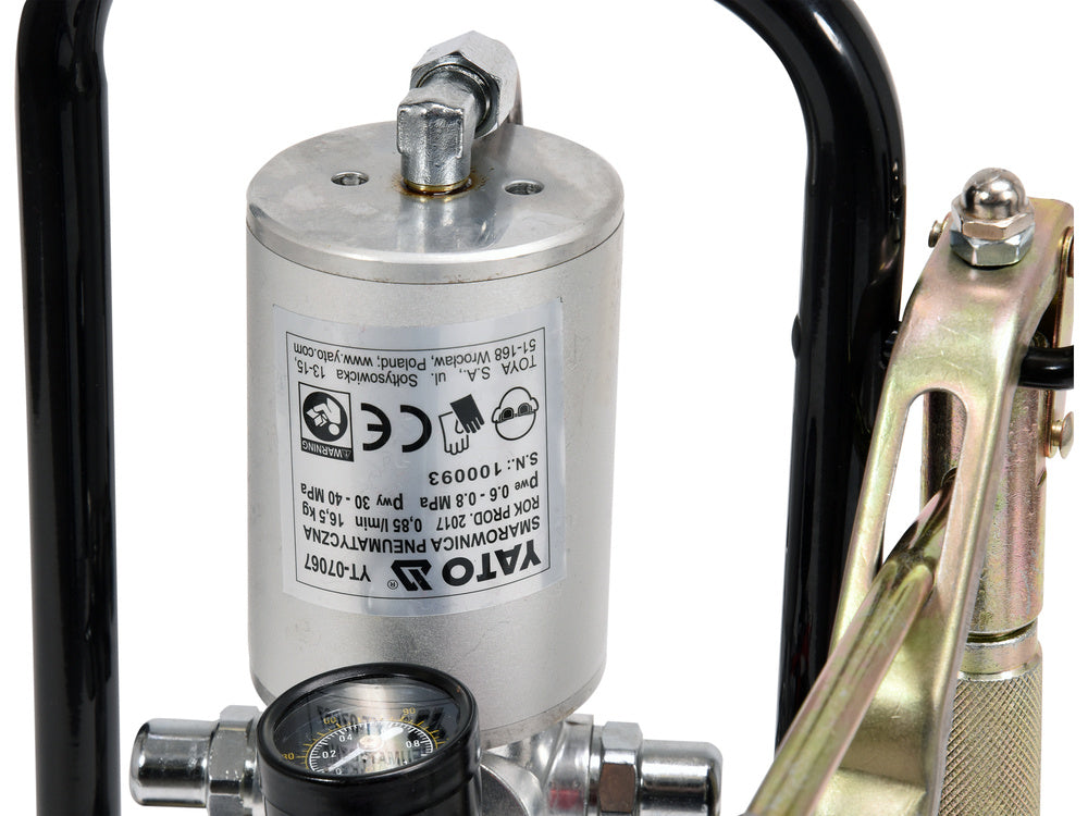 PNEUMATIKUS SZIVATTYÚ YATO YT-07067-HEZ, ZSÍROZOTT, 12L, 4M