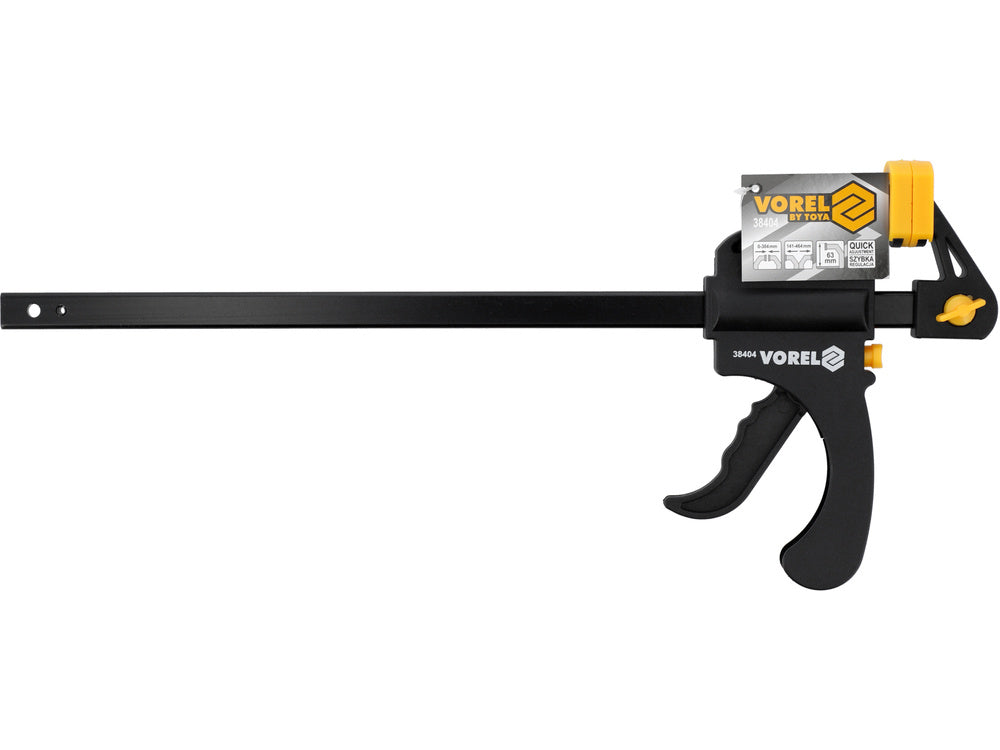 ASZTALOS PRÉS VOREL 38404 GYORS MEGSZÚRÁSÚ 300MM-ES SZÁMÚ DARABOS SZAKSZERKEZETTEL