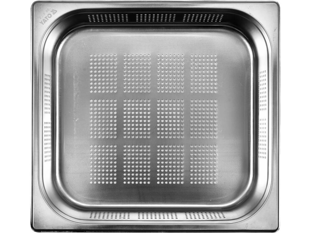 RECIPIENT PERFORAT GN2/3, YATO YG-00360 OTEL INOXIDABIL, 65MM, 5.3L