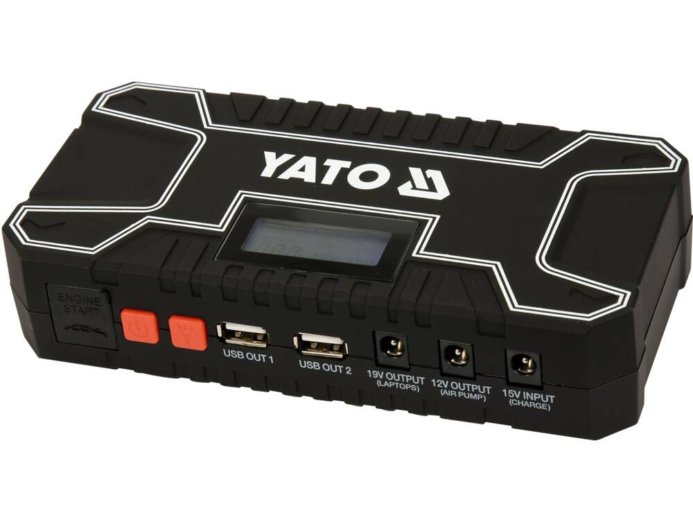 YATO YT-83082 POWER BANK, 12000MAH, LCD KIJELZŐ