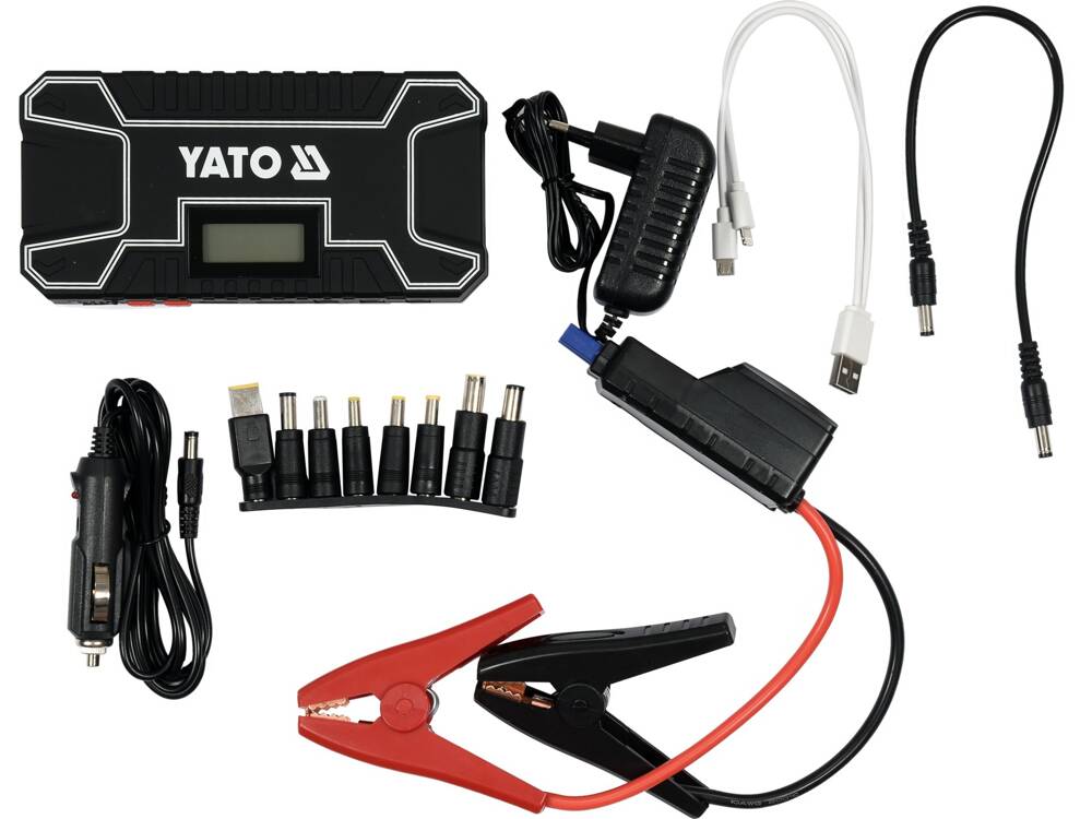 YATO YT-83082 POWER BANK, 12000MAH, LCD KIJELZŐ