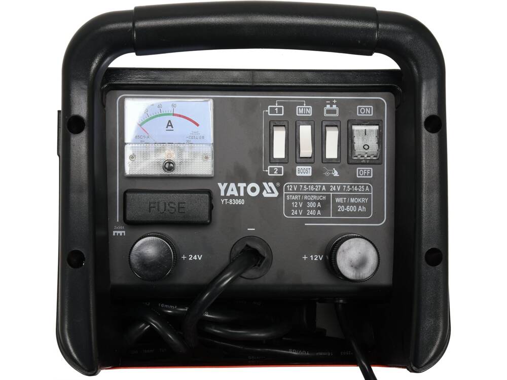 ROBOT AUTÓINDÍTÓ YATO YT-83060 12V-24V, 20-600AH