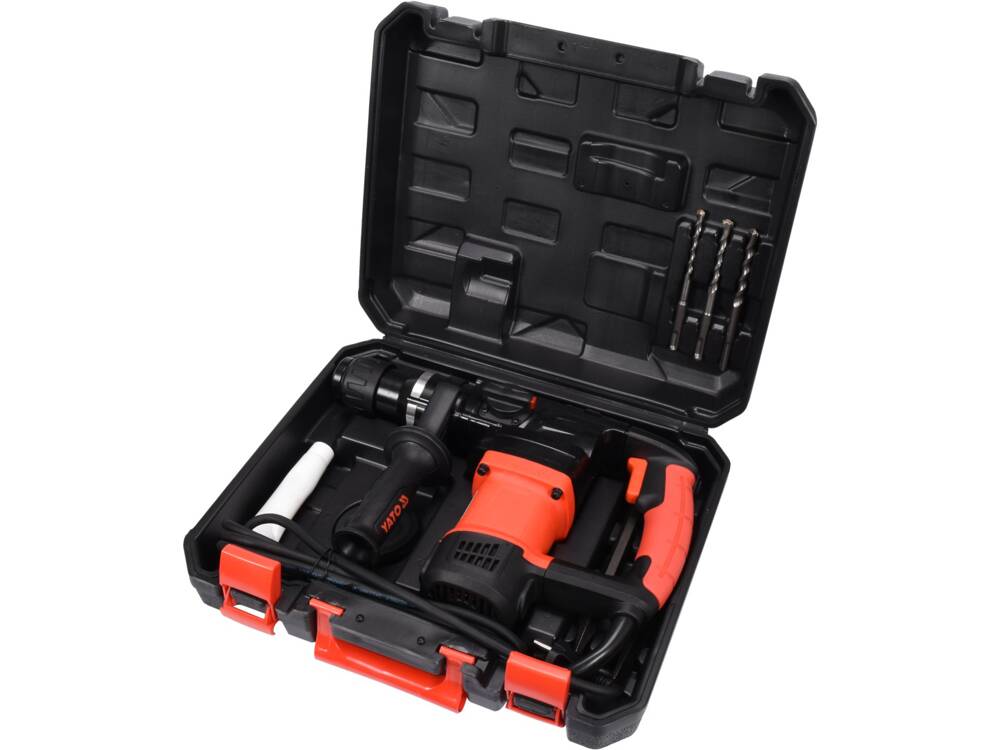 ROTOPERCUTOR SDS+, 5J, YATO YT-82123 1100W, CU ACCESORII