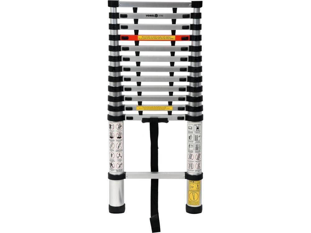 SCARA TELESCOPICA DIN VOREL 17702 ALUMINIU 3.8M, 13 TREPTE