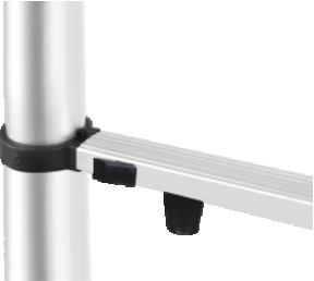 SCARA TELESCOPICA DIN VOREL 17702 ALUMINIU 3.8M, 13 TREPTE