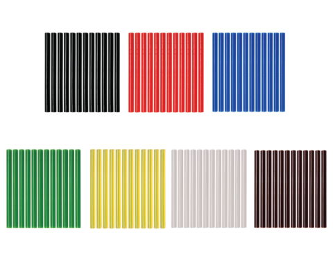 SET 12 BUC YATO YT-82444 BATOANE PLASTIC, 7,2X100MM, VERDE