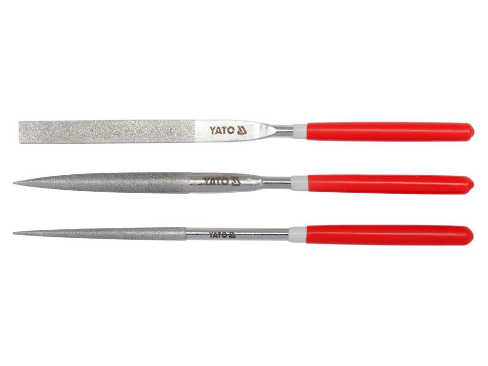 3 DARABOS RESZELŐKÉSZLET YATO YT-6155 GYÉMÁNT, 5X180X70MM