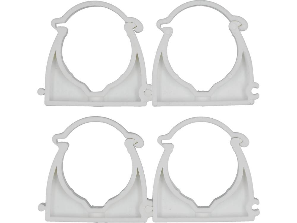 SET 4 CLEME VOREL 54837 BLOCABILE SUPORT TEAVA PVC, PE, PE-X, PP, PB, 40MM