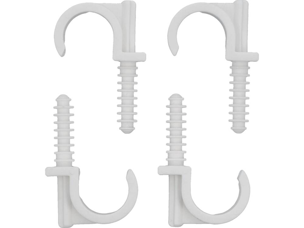 SET 4 CLEME VOREL 54854 SIMPLE CU MONTARE RAPIDA, PENTRU TEVI 25MM