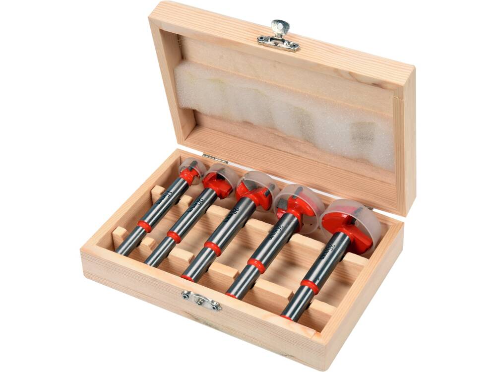 SET 5 FREZE YATO YT-33015 LEMN 15, 20, 26, 30, 35MM