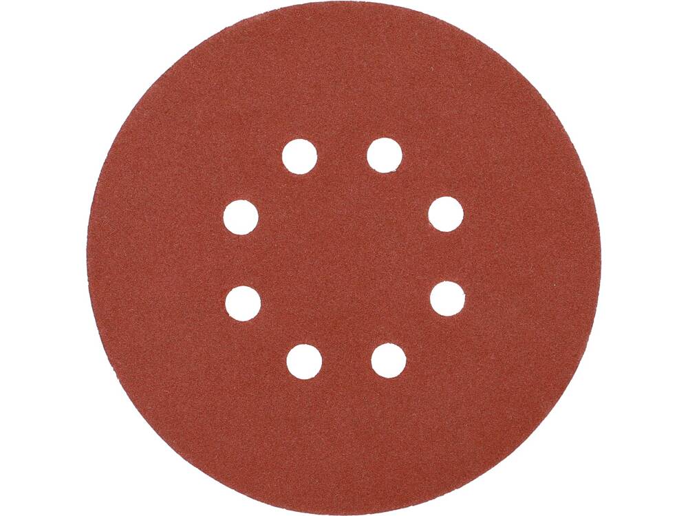 SET 50 DISCURI YATO YT-834598 ABRAZIVE VELCRO, 150MM, 8 GAURI, P220