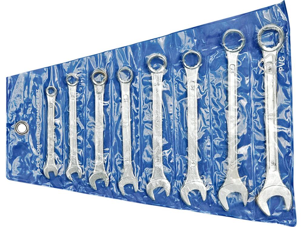 8 DARABOS NÉV NÉV NÉV 51580 KOMBINÁLT VILLÁSKULCS 6-19 MM