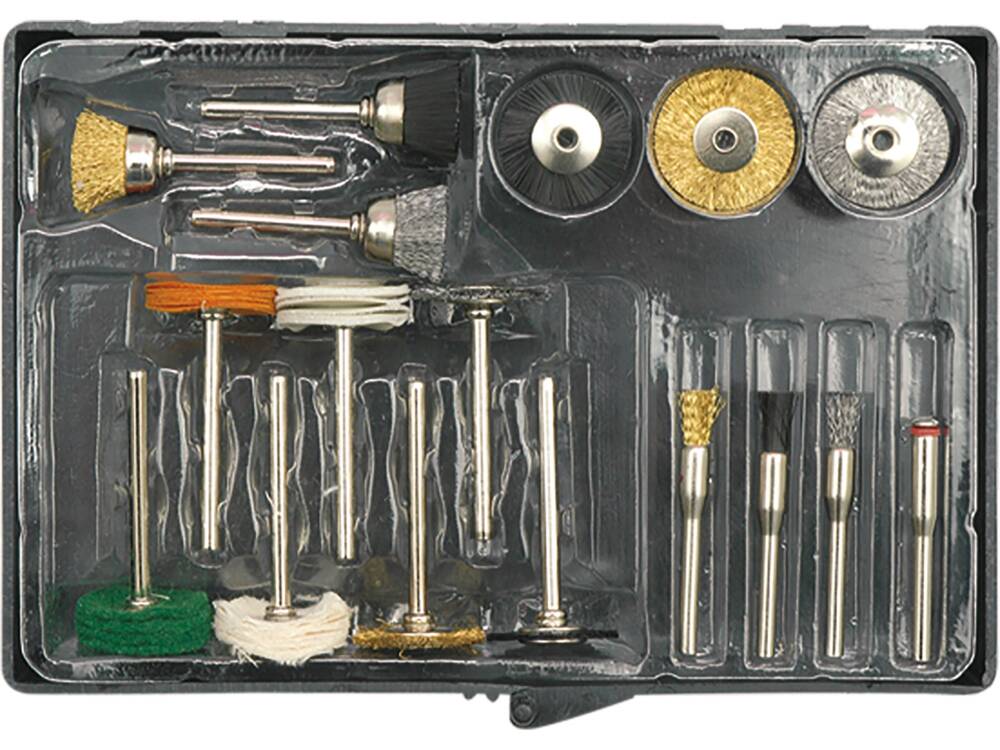 SET ACCESORII ABRAZIVE, VOREL 25411 17 PIESE, PENTRU 79315