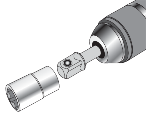 SET ADAPTOARE 1/4, YATO YT-04685 3/8, 1/2