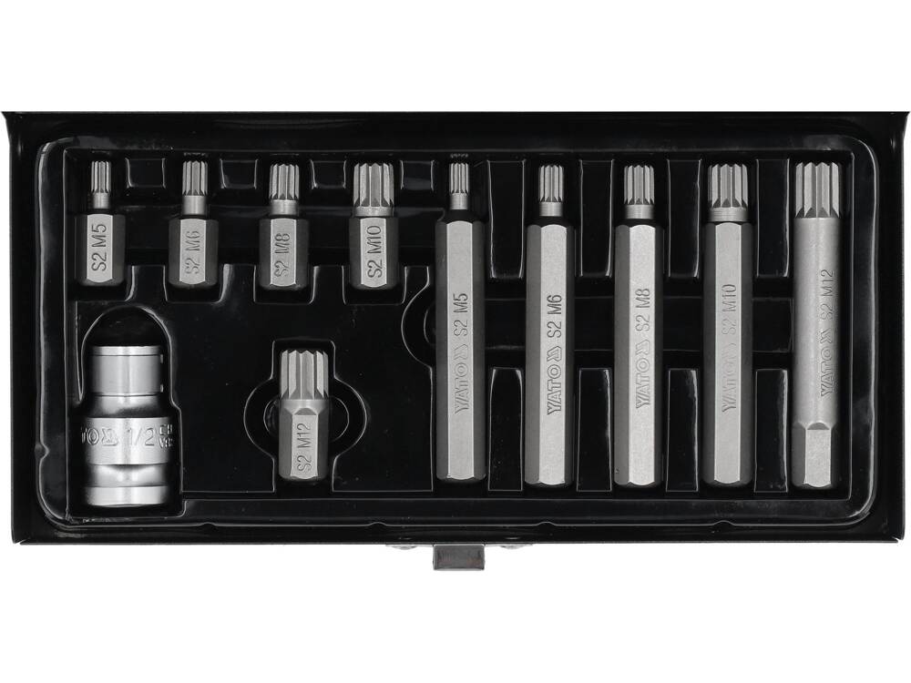 SET BITI SPLINE YATO YT-0415 (STEA) 11 PIESE