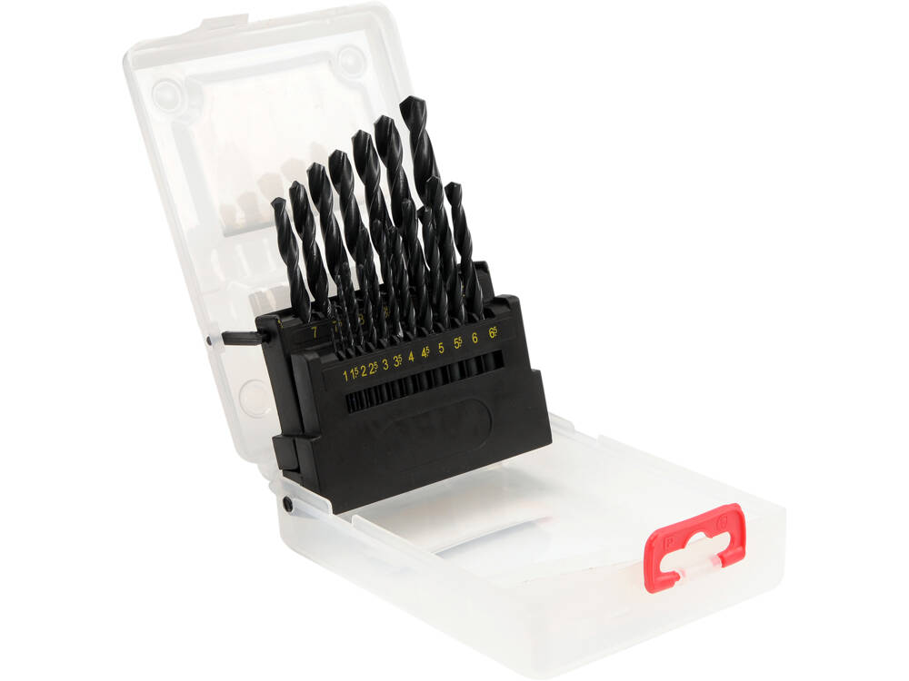 YATO YT-4462 FÉMFÚRÓKÉSZLET HSS, 19 RÉSZES, 1-10 MM