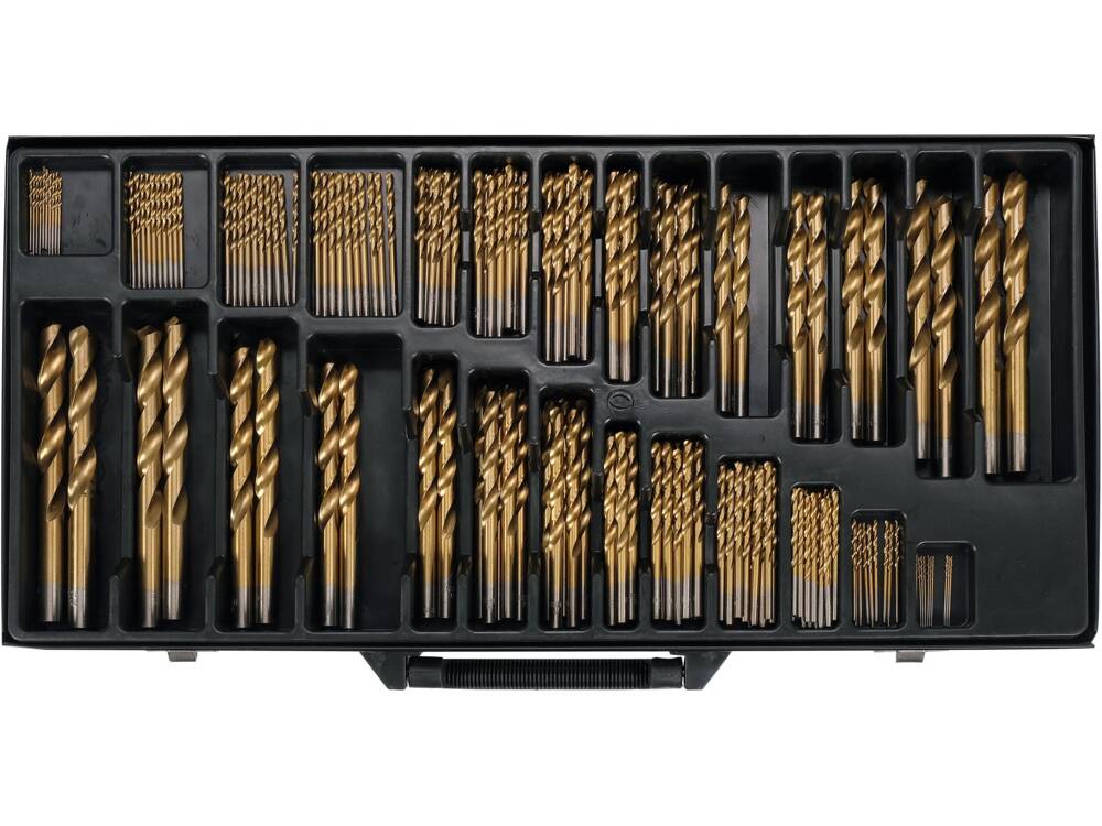 YATO YT-44677 FÉMFÚRÓKÉSZLET, 190 DB, 1-13 MM