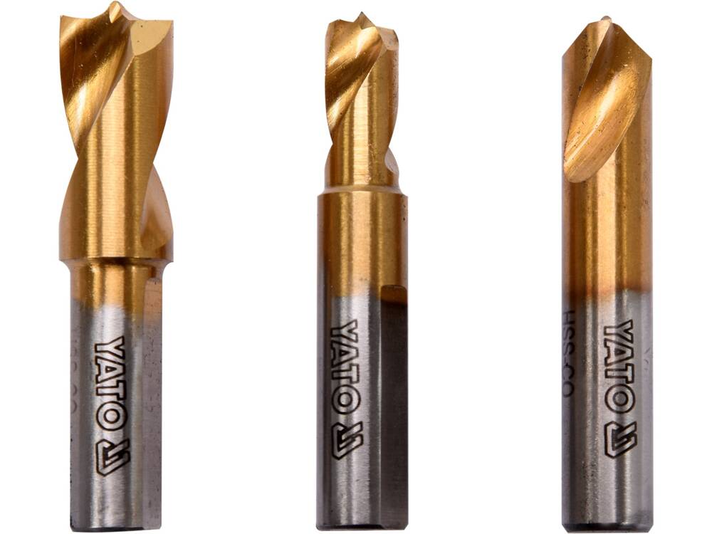 SET BURGHIE PENTRU YATO YT-28921 PUNCTE DE SUDURA, 3 PIESE