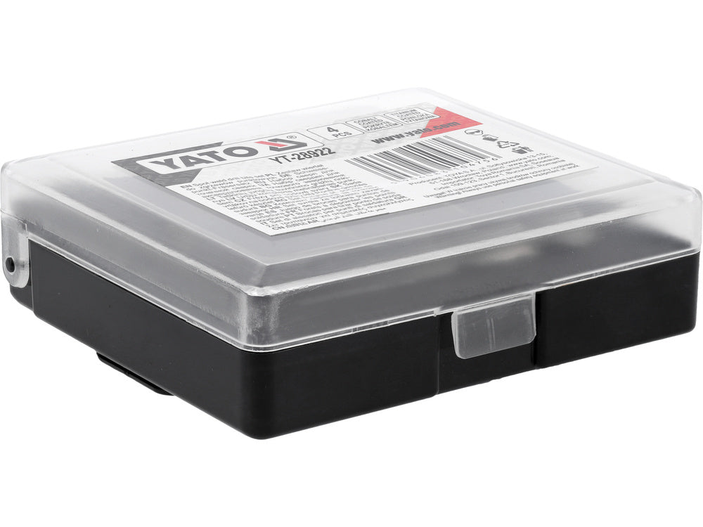 SET BURGHIE PENTRU YATO YT-28922 PUNCTE DE SUDURA, 4 PIESE