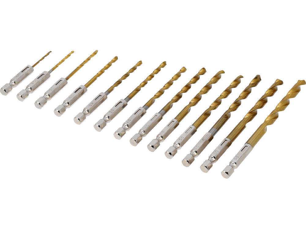 13 részes imbuszfúró készlet fémhez Sthor 21655