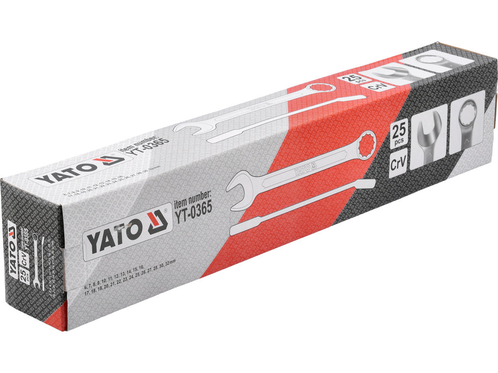 SET CHEI COMBINATE YATO YT-0365 6-32MM, 25 BUC