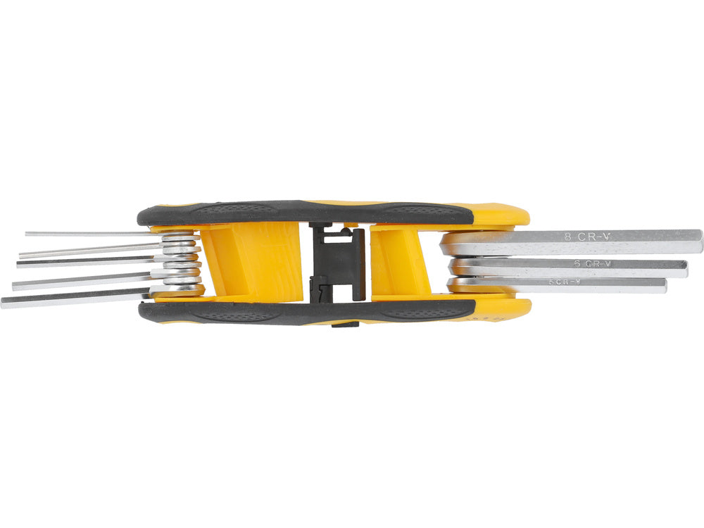 VOREL imbuszkulcs készlet 56506 8 darabos, 1,5-8 mm, CR-V