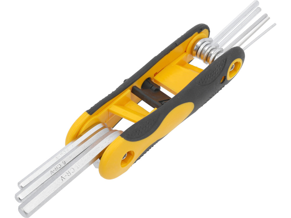 VOREL imbuszkulcs készlet 56506 8 darabos, 1,5-8 mm, CR-V