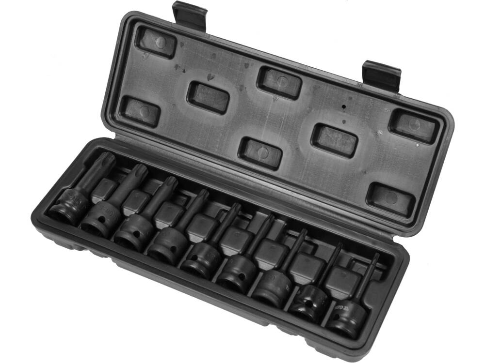 SET CHEI TORX YATO YT-10654 DE IMPACT 1/2, 9 BUC