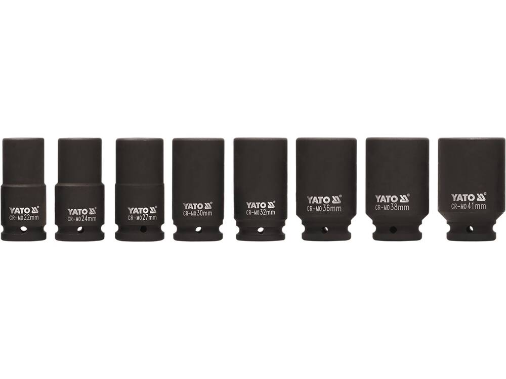 SET CHEI TUBULARE YATO YT-1155 DE IMPACT 22-41MM