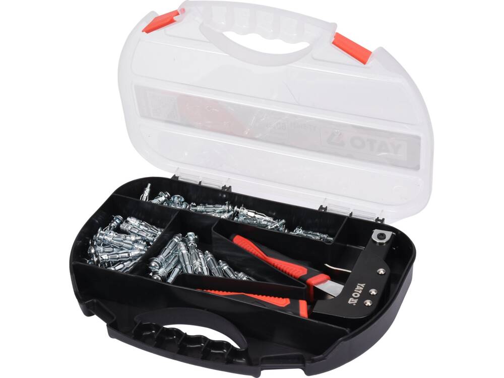 SET CLESTE PENTRU YATO YT-51451 ANCORE METALICE, 60 BUC