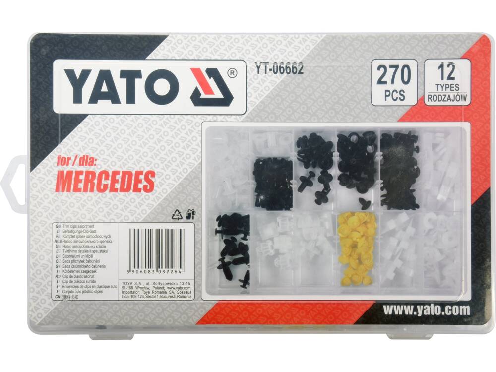 AUTÓCSIPSZ KÉSZLET YATO YT-06662 MERCEDES 270 DB