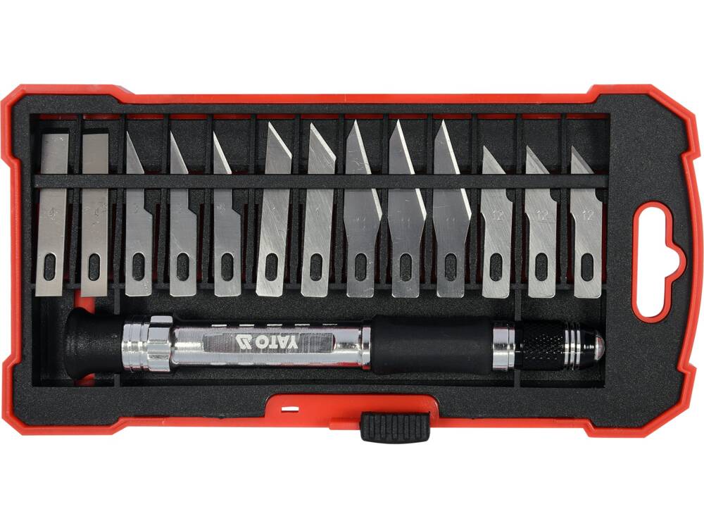 YATO YT-75140 FA KÉS KÉSZLET, 14 DARABOS