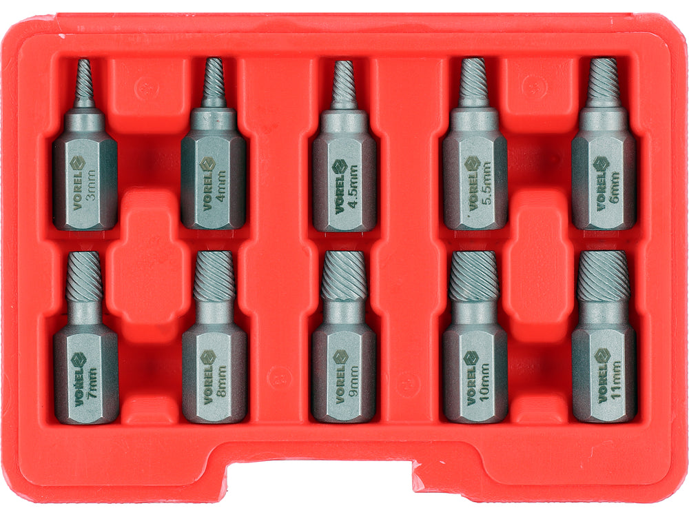 KISZŰRŐ KÉSZLET, 10 DARABOS Vorel 24007