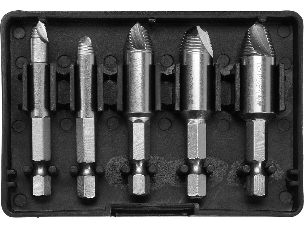 SET EXTRACTOARE SURUBURI YATO YT-06035 RUPTE, 5 BUC