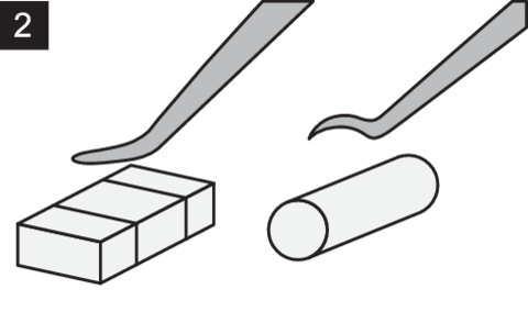 SET INSTRUMENTE PENTRU VOREL 79398 LIPIT, 6 BUC.