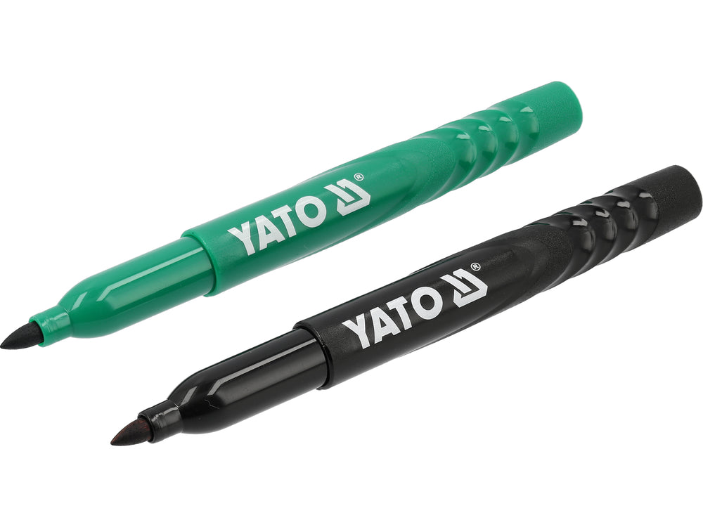 Set marker tehnic verde/negru YATO YT-69300, 2 buc. - imagine 2