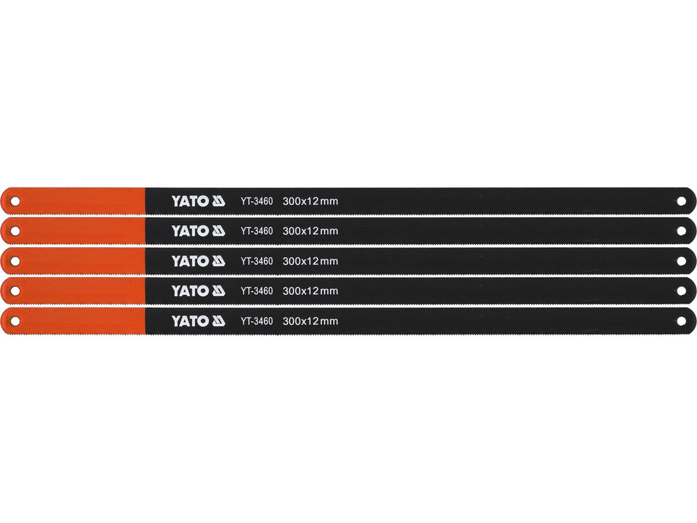 YATO YT-3460 FÉMFŰRÉSZLAP KÉSZLET, 300/12MM, 5 DB