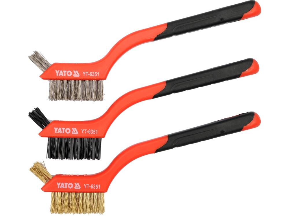 SET PERII SARMA, YATO YT-6351 3 RANDURI, 180MM