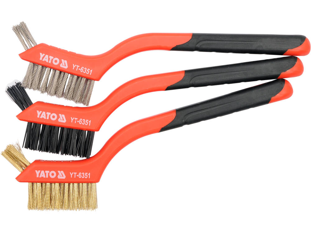 SET PERII SARMA, YATO YT-6351 3 RANDURI, 180MM